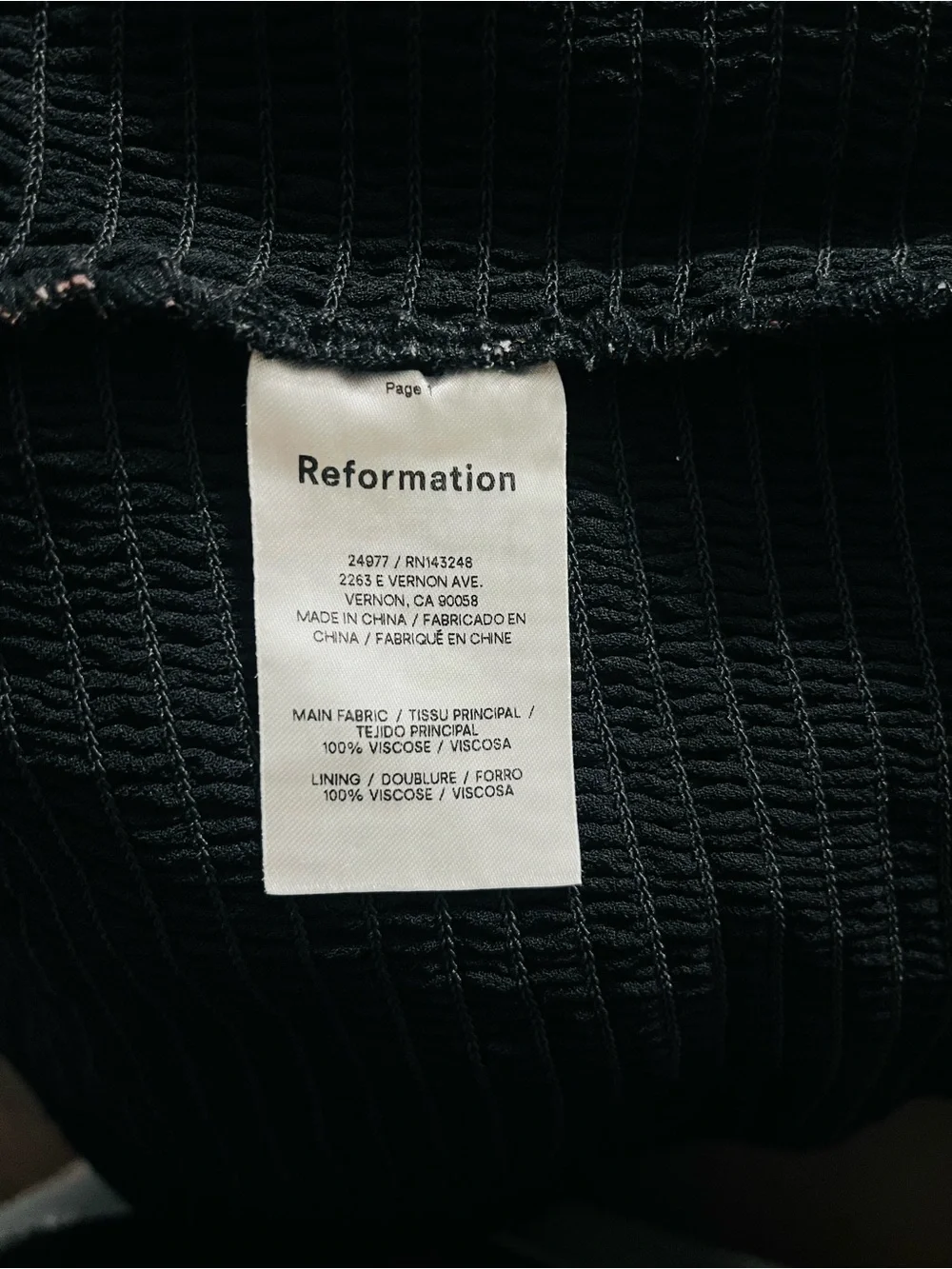 Reformation jolene pinto